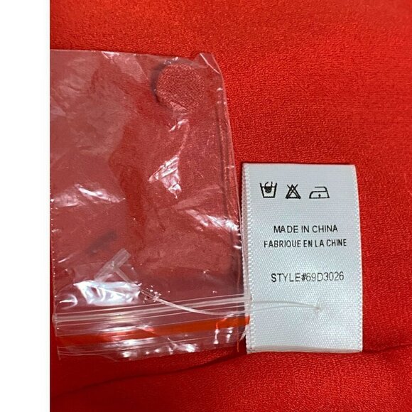 Greylin Red peakboo Cutout A line dress, size S - Picture 9 of 9